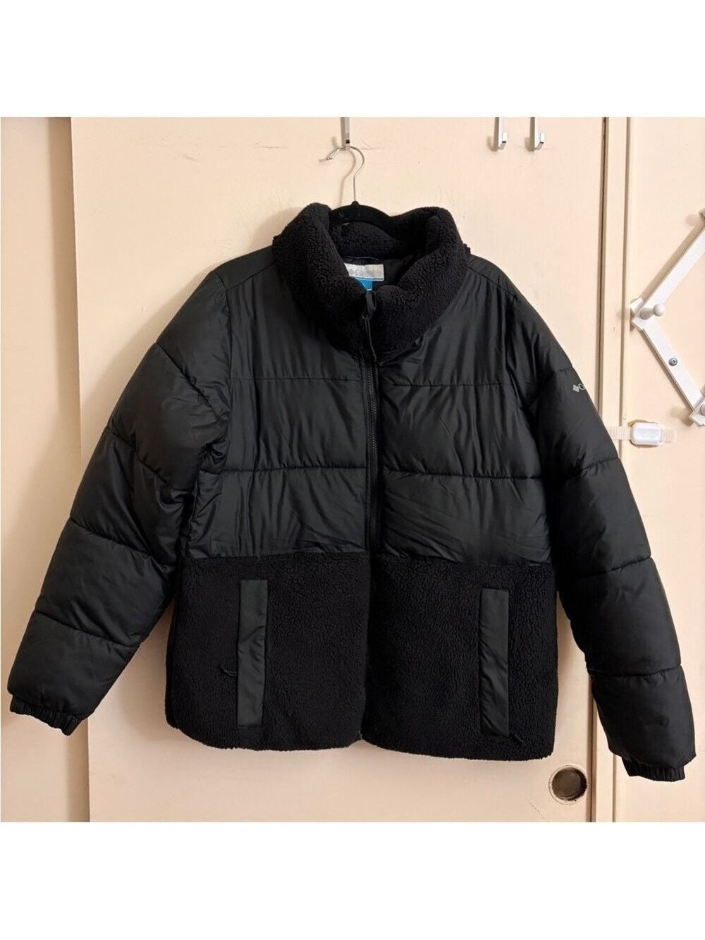 Columbia Women's Leadbetter Point™ II Sherpa Hybrid Puffer Jacket Size L